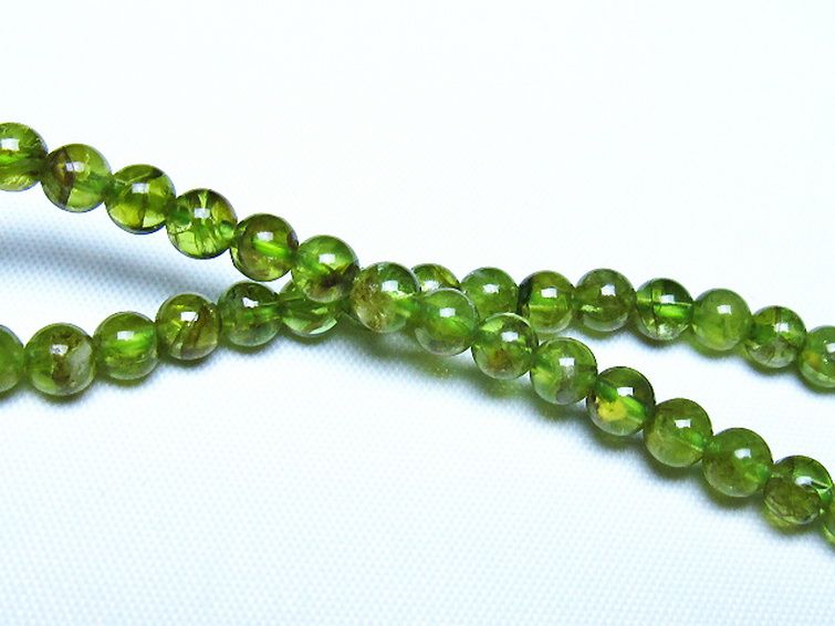 ペリドット ブレスレット 5mm [t283-11068] 2枚目