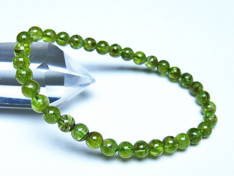 ペリドット ブレスレット 5mm [t283-11070] 1枚目