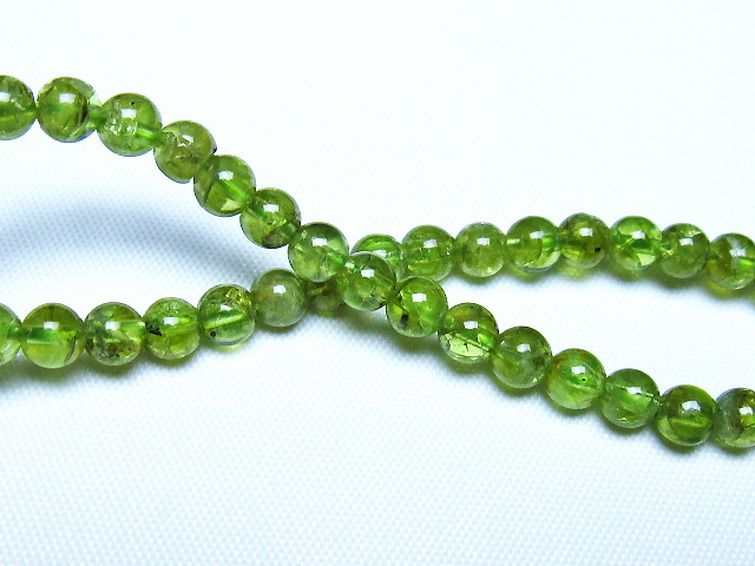 ペリドット ブレスレット 5mm [t283-11071] 2枚目