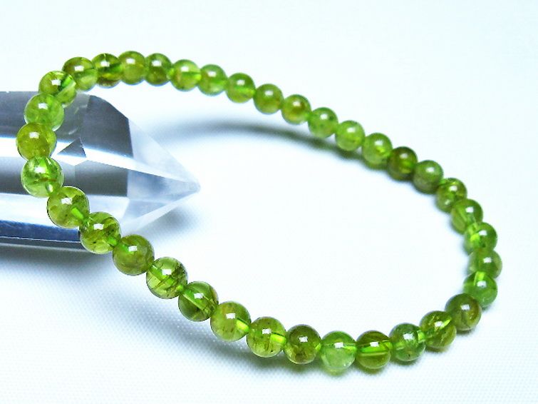ペリドット ブレスレット 5mm [t283-11074] 1枚目