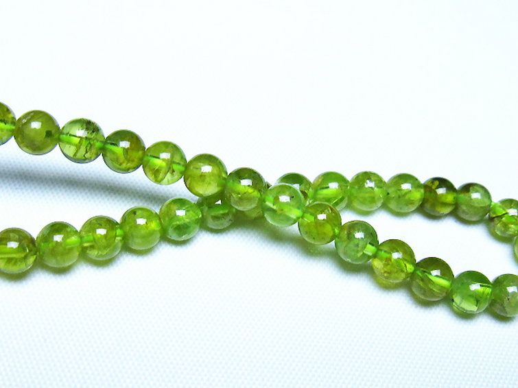 ペリドット ブレスレット 5mm [t283-11074] 2枚目