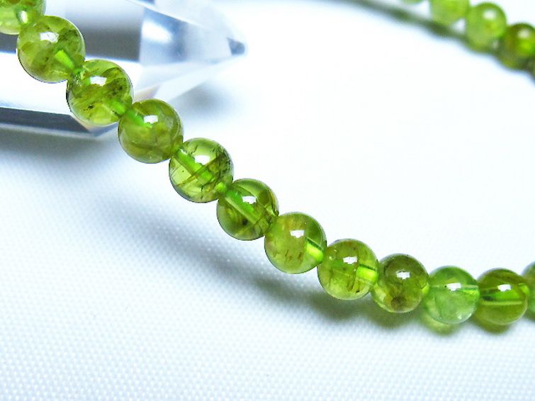 ペリドット ブレスレット 5mm [t283-11074] 3枚目