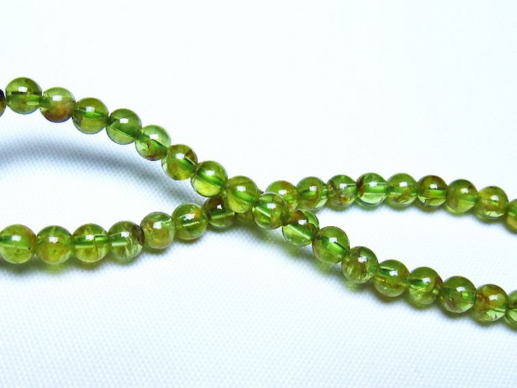 ペリドット ブレスレット 4mm [t283-11094] 2枚目