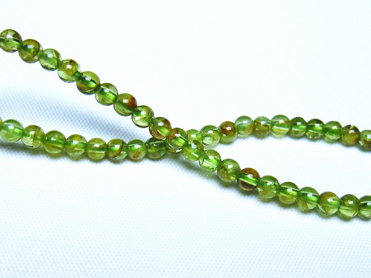 ペリドット ブレスレット 4mm [t283-11096] 2枚目