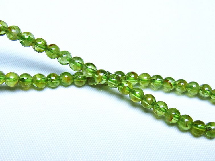 ペリドット ブレスレット 4mm [t283-11097] 2枚目