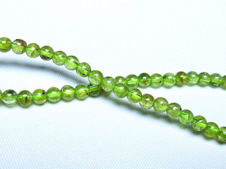 ペリドット ブレスレット 4mm [t283-11101] 2枚目