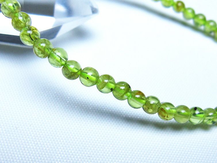 ペリドット ブレスレット 4mm [t283-11101] 3枚目