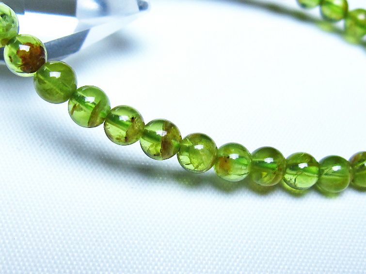 ペリドット ブレスレット 5mm [t283-11112] 3枚目