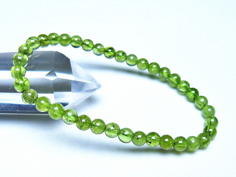 ペリドット ブレスレット 5mm [t283-11116] 1枚目