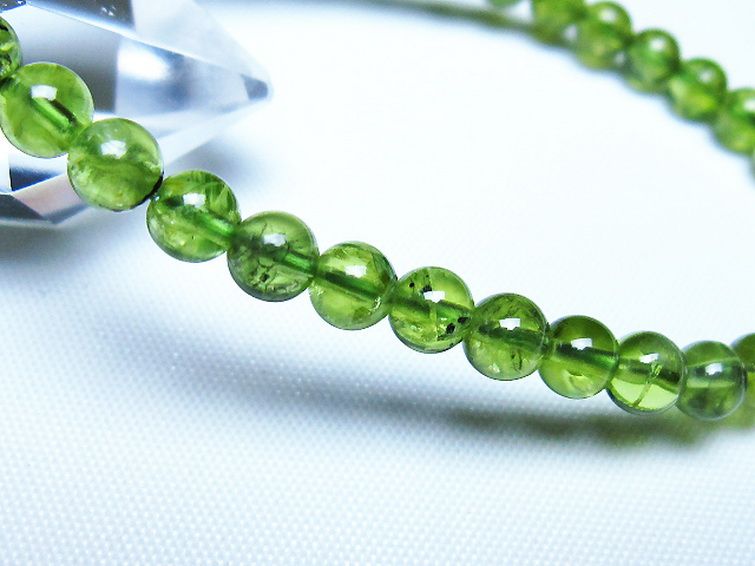 ペリドット ブレスレット 5mm [t283-11119] 3枚目