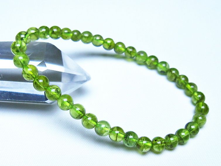 ペリドット ブレスレット 5mm [t283-11120] 1枚目