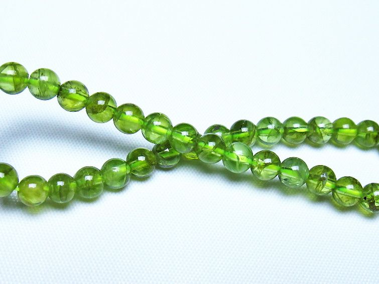 ペリドット ブレスレット 5mm [t283-11120] 2枚目