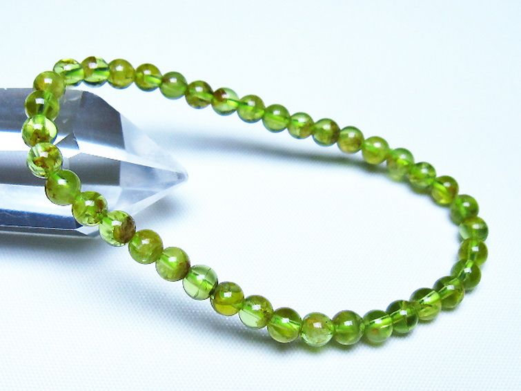ペリドット ブレスレット 5mm [t283-11121] 1枚目