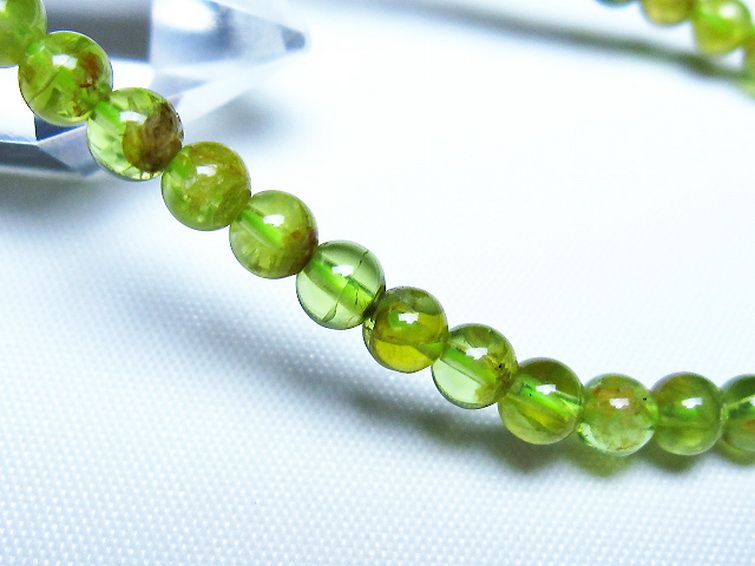 ペリドット ブレスレット 5mm [t283-11121] 3枚目