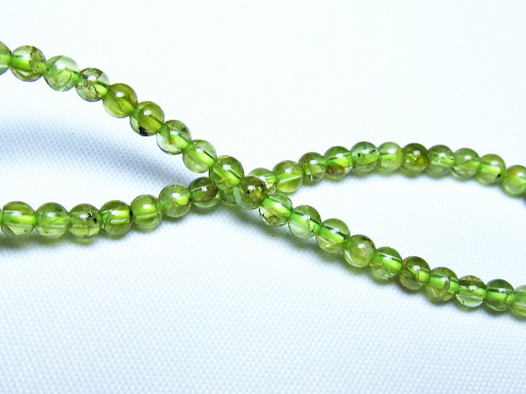 ペリドット ブレスレット 4mm [t283-11125] 2枚目