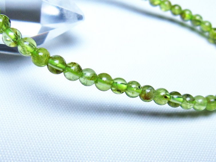 ペリドット ブレスレット 4mm [t283-11125] 3枚目