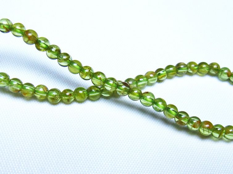 ペリドット ブレスレット 4mm [t283-11126] 2枚目