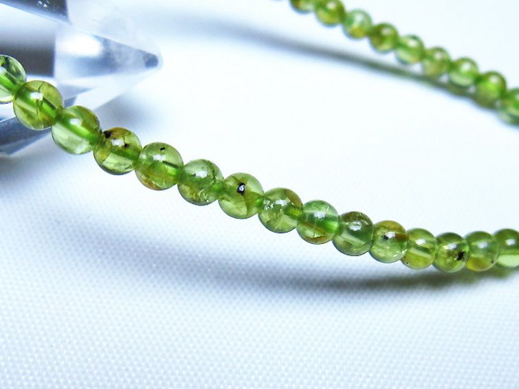 ペリドット ブレスレット 4mm [t283-11128] 3枚目
