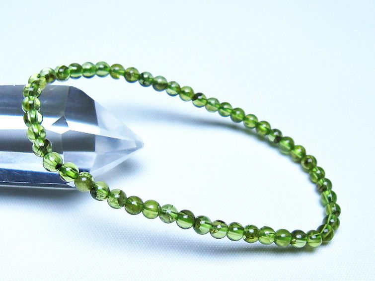 ペリドット ブレスレット 4mm [t283-11130] 1枚目
