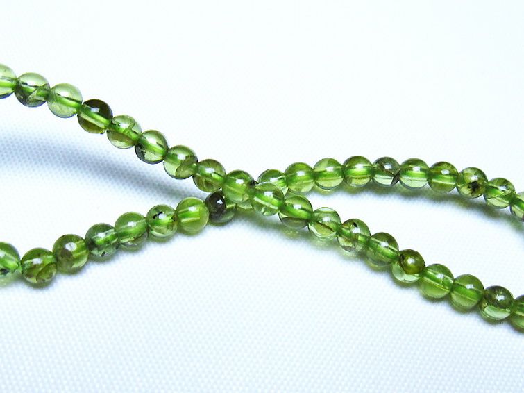 ペリドット ブレスレット 4mm [t283-11130] 2枚目