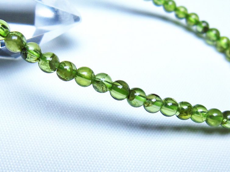 ペリドット ブレスレット 4mm [t283-11130] 3枚目