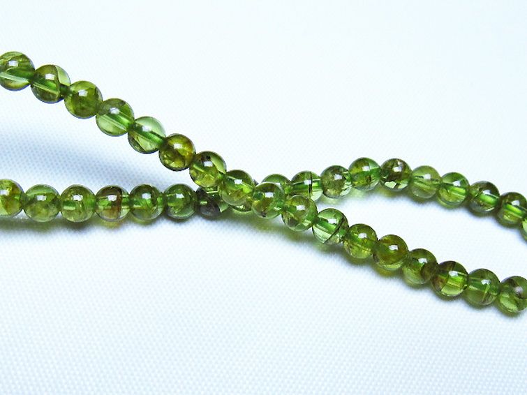 ペリドット ブレスレット 4mm [t283-11131] 2枚目