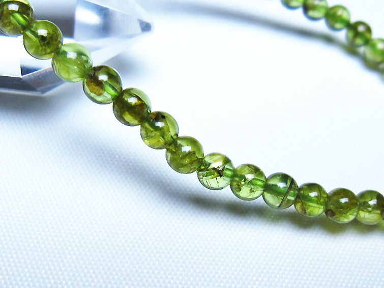 ペリドット ブレスレット 4mm [t283-11131] 3枚目