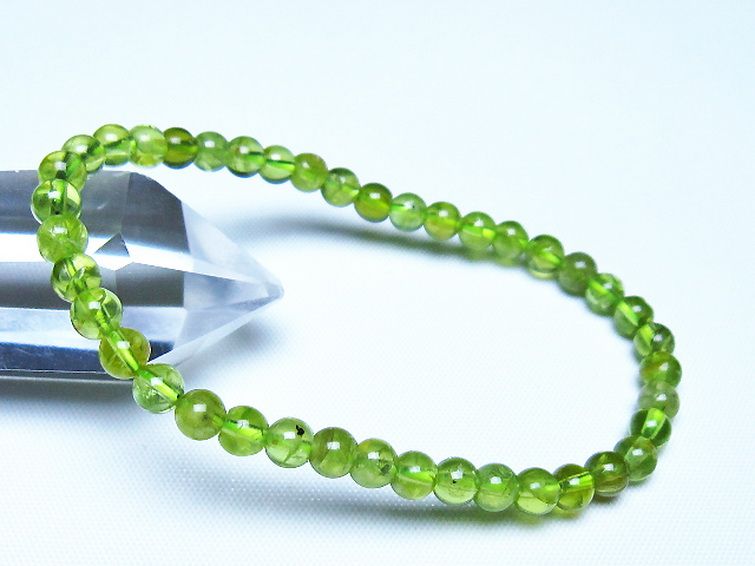 ペリドット ブレスレット 5mm [t283-11134] 1枚目