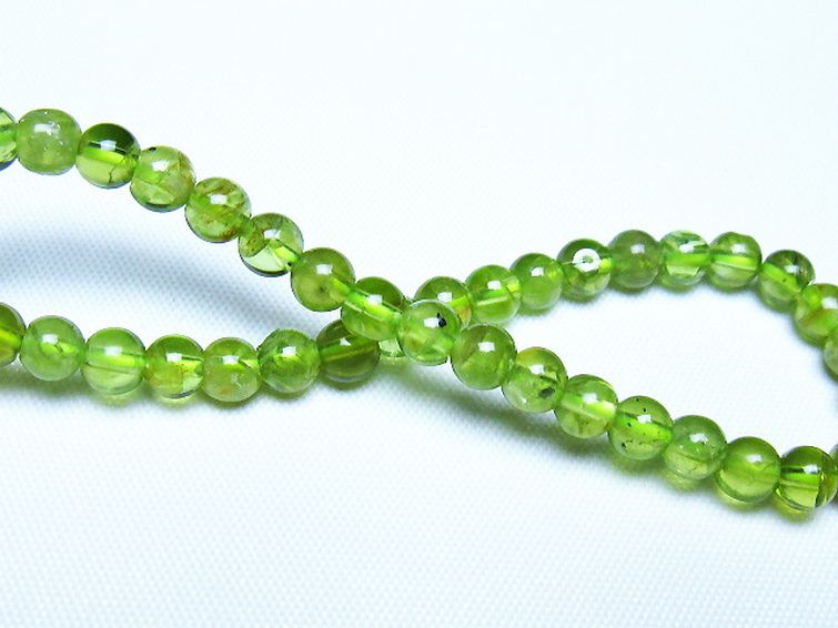 ペリドット ブレスレット 5mm [t283-11134] 2枚目