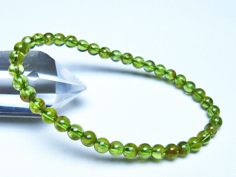 ペリドット ブレスレット 5mm [t283-11135] 1枚目
