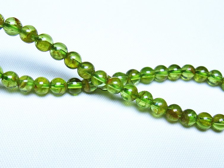 ペリドット ブレスレット 5mm [t283-11135] 2枚目
