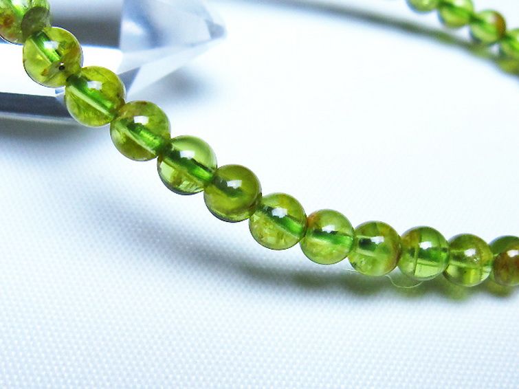 ペリドット ブレスレット 5mm [t283-11135] 3枚目