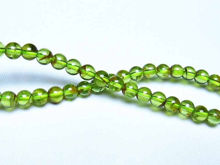ペリドット ブレスレット 5mm [t283-11137] 2枚目
