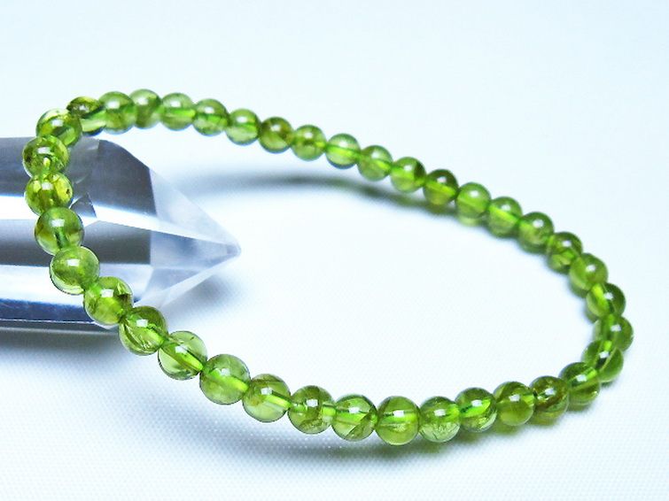 ペリドット ブレスレット 5mm [t283-11145] 1枚目