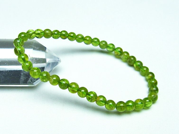 ペリドット ブレスレット 5mm [T283-8324] 1枚目