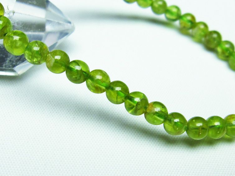 ペリドット ブレスレット 5mm [T283-8324] 3枚目