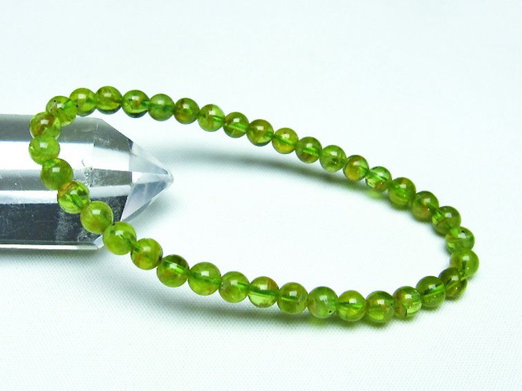ペリドット ブレスレット 5mm [T283-8328] 1枚目