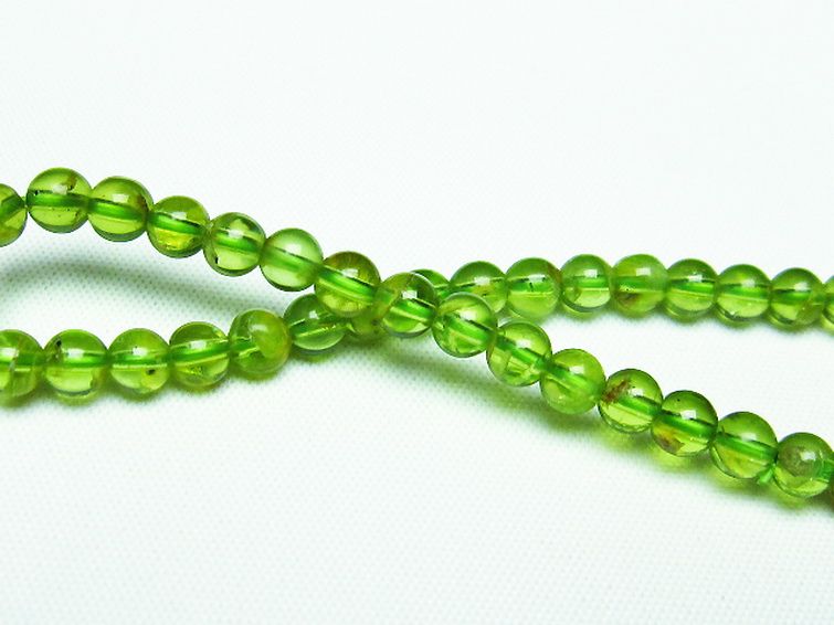 ペリドット ブレスレット 5mm [T283-8358] 2枚目