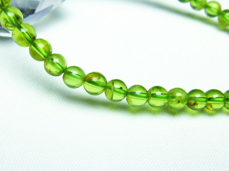 ペリドット ブレスレット 5mm [T283-8358] 3枚目