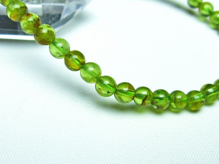 ペリドット ブレスレット 5mm [T283-8371] 3枚目