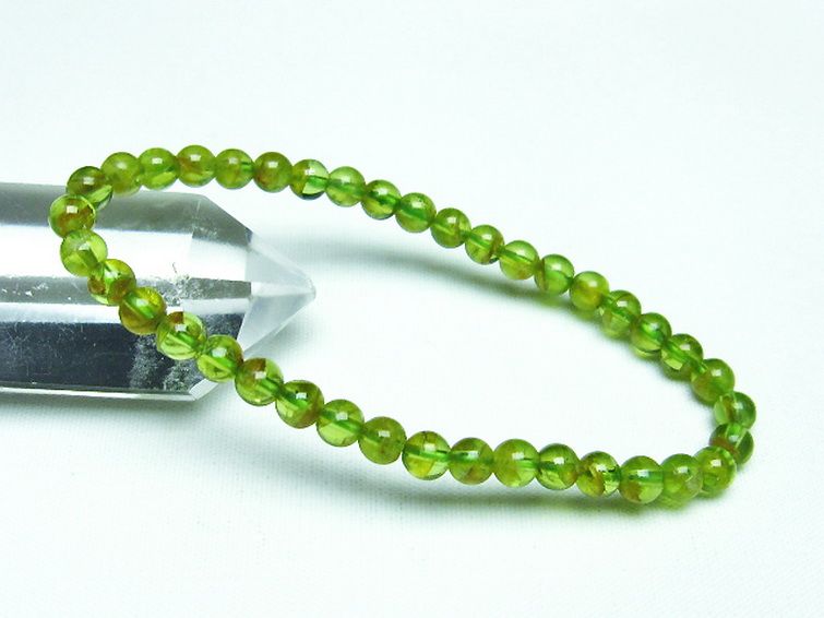 ペリドット ブレスレット 5mm [T283-8544] 1枚目