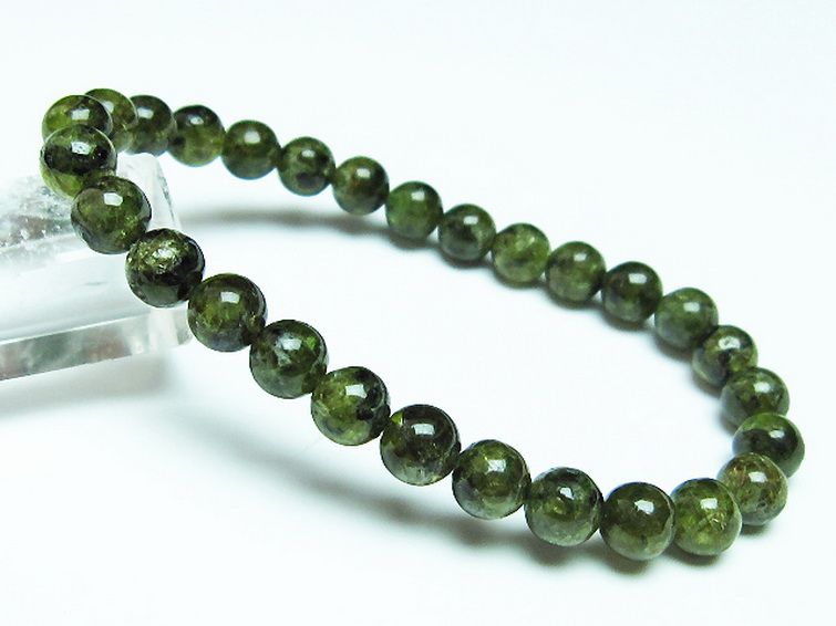 ペリドット ブレスレット 7mm [T284-2402] 1枚目