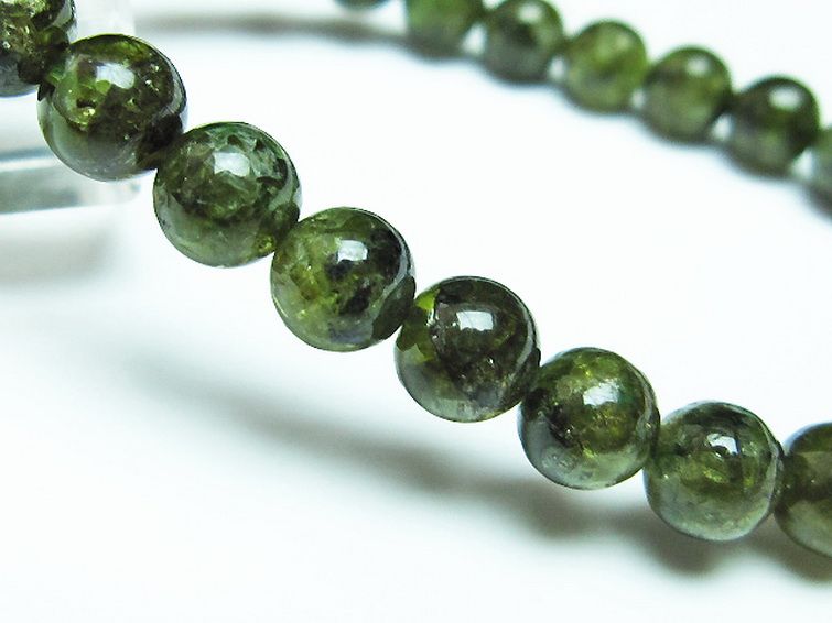 ペリドット ブレスレット 7mm [T284-2402] 3枚目