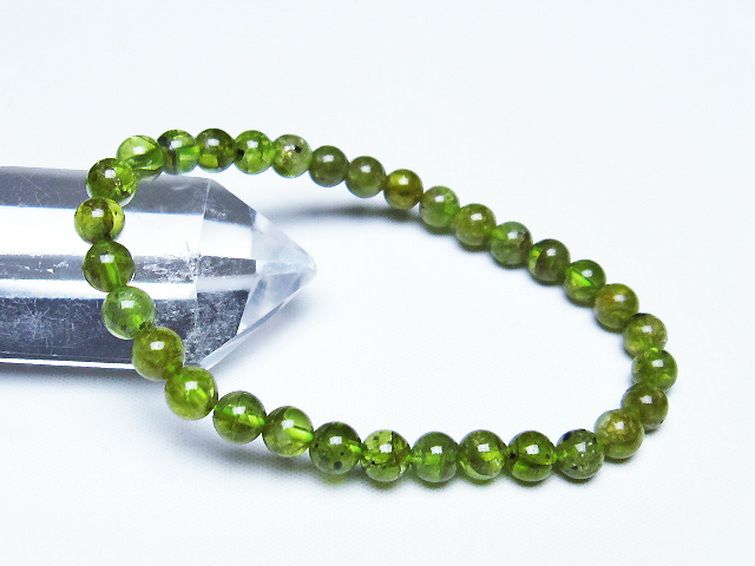 ペリドット ブレスレット 6mm [t284-2512] 1枚目