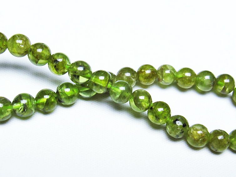ペリドット ブレスレット 6mm [t284-2512] 2枚目