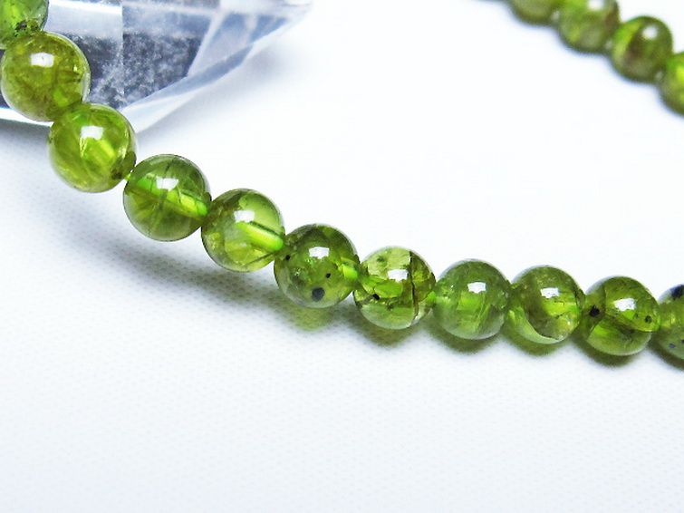 ペリドット ブレスレット 6mm [t284-2512] 3枚目