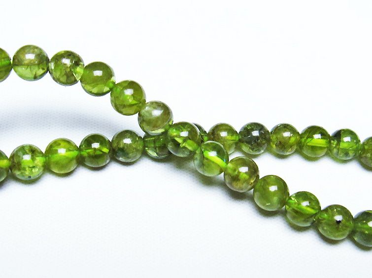 ペリドット ブレスレット 6mm [t284-2525] 2枚目