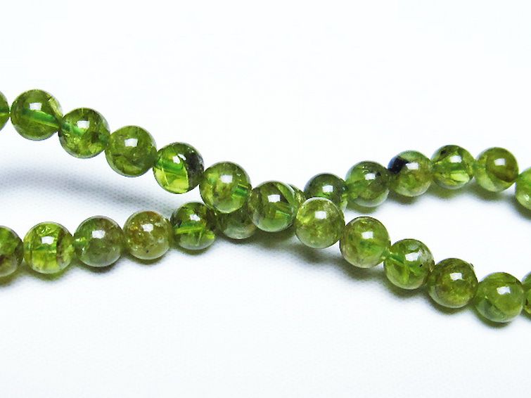 ペリドット ブレスレット 6mm [T284-2531] 2枚目
