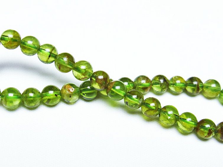 ペリドット ブレスレット 6mm [t284-2566] 2枚目