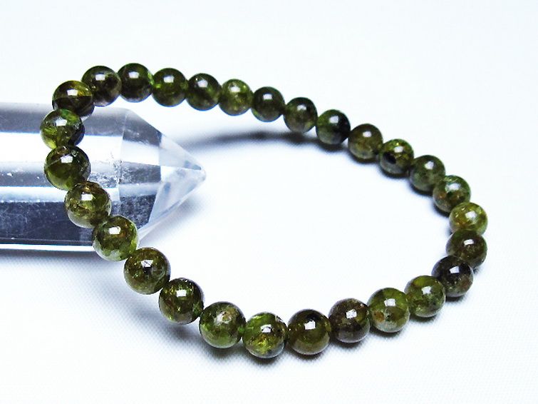 ペリドット ブレスレット 7mm [t284-2686] 1枚目